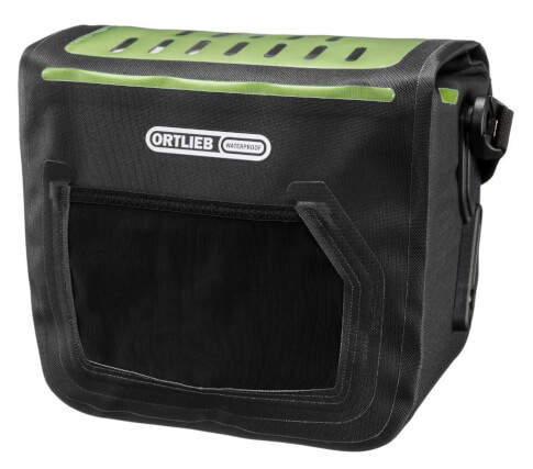 Torba rowerowa na kierownice E-Glow 7l black green Ortlieb