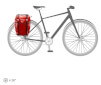 Sakwa rowerowa tylna Bike Packer original red 20L Ortlieb