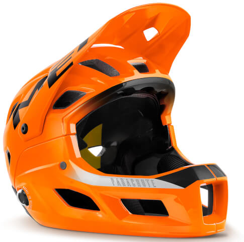 Kask full face Parachute MCR MIPS pomarańczowy Met