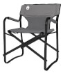 Kompaktowe krzesło turystyczne Deck Chair steel grey Coleman