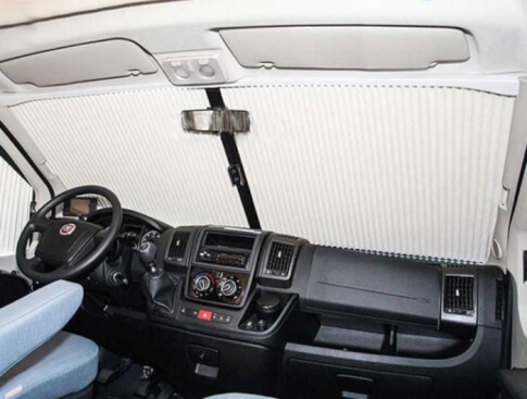 Rolety zaciemniające do kabiny kierowcy przednie Fiat Ducato Remis