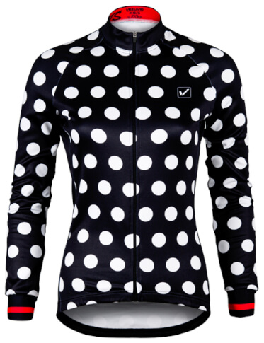 Bluza rowerowa damska Dots Vezuvio