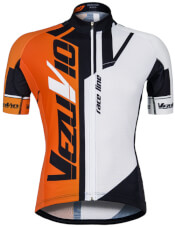 Koszulka na rower Terrano Orange Vezuvio