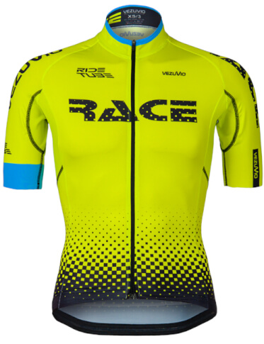 Koszulka rowerowa Race Fluo Vezuvio