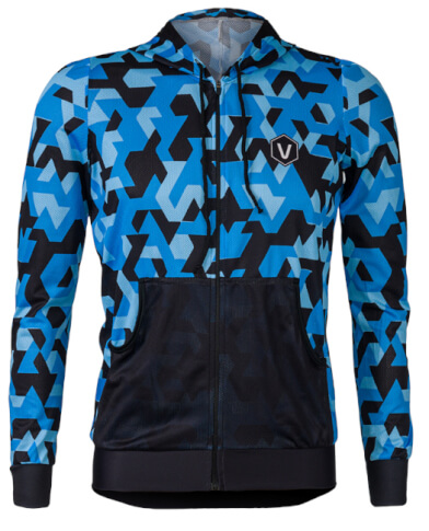 Bluza sportowa Xmikro Syntec Blue Vezuvio