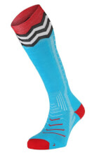 Skarpety narciarskie ecoSki All-Mountain Medium Full Cushion 3 aqua/red Teko