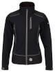 Oddychająca kurtka damska Danai Lady black/grey zips Milo