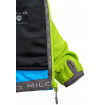 Techniczna kurtka hybrydowa DEVE Milo lime green / dark grey