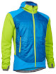 Techniczna kurtka hybrydowa DEVE Milo lime green / dark grey