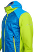 Techniczna kurtka hybrydowa DEVE Milo lime green / dark grey