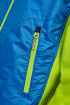 Techniczna kurtka hybrydowa DEVE Milo lime green / dark grey