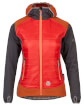 Techniczna kurtka hybrydowa DEVE LADY Milo brick/red race/dark grey