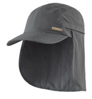 Turystyczna czapka z ochroną karku Atacama Hat ash L/XL Trekmates