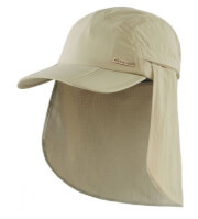 Turystyczna czapka z ochroną karku Atacama Hat limestone L/XL Trekmates