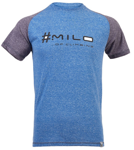 Koszulka techniczna męska Kindi Milo Blue / Purple Velvet