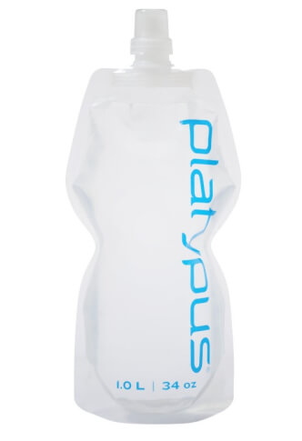Turystyczna butelka na wodę SoftBottle 1L push-pull platy logo Platypus