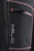 Damskie spodnie skiturowe Lahore Lady pants Milo black / grey zips