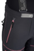 Damskie spodnie skiturowe Lahore Lady pants Milo black / grey zips