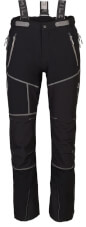 Męskie spodnie skiturowe Lahore pants Milo black / grey zips