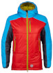 Damska kurtka puchowa primaloft Maho Lady Milo red race / blue sky / titanium grey