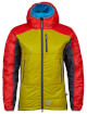 Damska kurtka puchowa primaloft Maho Lady Milo mirabelle / red race / titanium grey