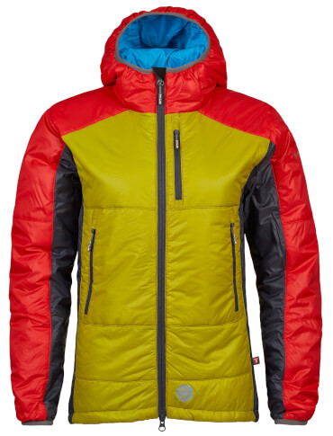 Damska kurtka puchowa primaloft Maho Lady Milo mirabelle / red race / titanium grey