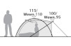 Namiot turystyczny trzyosobowy Shikra Pro 3 Robens