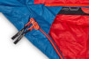 Śpiwór puchowy PrimaLoft Namib 195 zamek prawy Milo navy / red