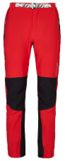 Męskie spodnie trekkingowe Velan Milo red / black