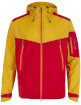 Kurtka trekkingowa Zacate Milo mustard yellow / red race