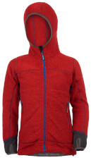 Dziecięca bluza trekkingowa Jargo Milo red textured