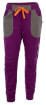 Dziecięce spodnie wspinaczkowe Urru Milo dark violet / grey