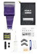 Foki skiturowe Freeride Mix Multifit Universal 140 mm 190 cm violet Kohla