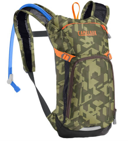 Dziecięcy plecak rowerowy Mini M.U.L.E. 50 oz z bukłakiem Crux 1,5 L camo Camelbak