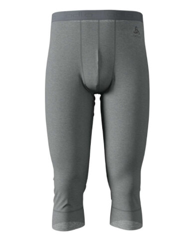 Spodnie techniczne BL Bottom 3/4 Merino 200 szare Odlo