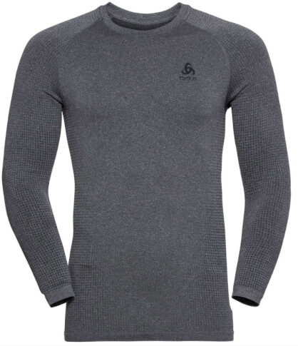 Męska bluzka termoaktywna Performance Warm long sleeve grey Odlo