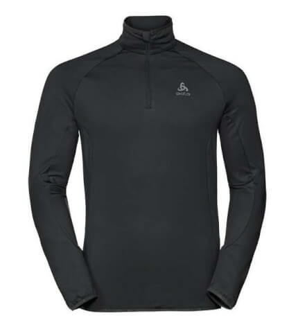 Męska bluza techniczna Berra Light Midlayer 1/2 zip black Odlo