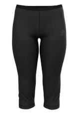Spodnie techniczne damskie Active F-Dry Light Eco 3/4 czarne Odlo