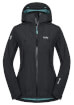 Kurtka wodoodporna damska Arosa Neo W Jkt black/turquoise Zajo