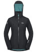 Kurtka wodoodporna damska Arosa Neo W Jkt black/turquoise Zajo