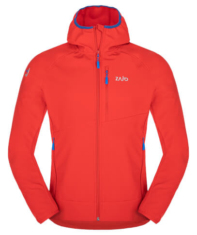 Softshell męski Kansas Jkt new racing red Zajo