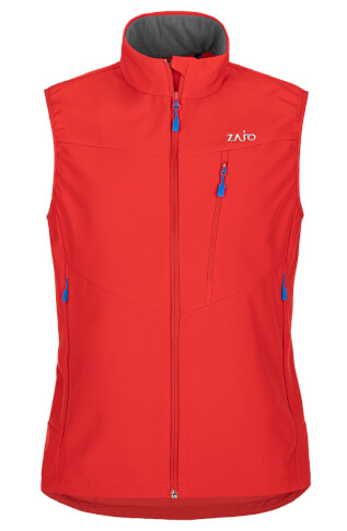 Bezrękawnik softshell Kansas Vest racing red Zajo 