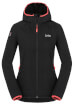 Softshell damski Dakota W Jkt black Zajo