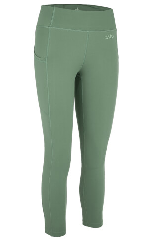 Leginsy trekkingowe Manali W 7/8 Tights sage Zajo