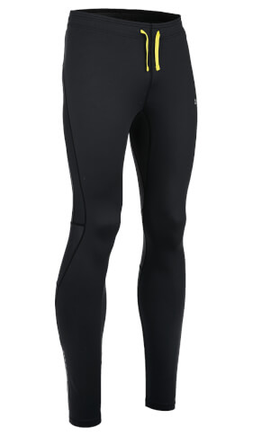 Męskie leginsy do biegania Naran Tights black Zajo