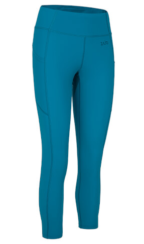 Leginsy trekkingowe Demi 7/8 W Tights teal Zajo