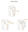 Ultralekki plecak rowerowy Uphill 9L pear VAUDE