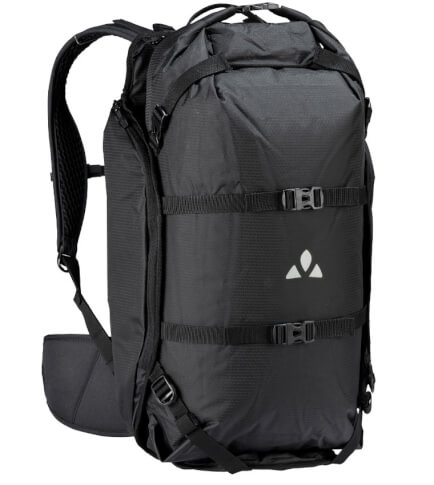 Turystyczny plecak rowerowy Trailpack 27L black VAUDE