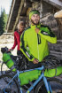Sakwa rowerowa pod ramę Trailframe 8L black/green VAUDE