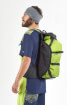 Turystyczny plecak rowerowy Trailpack 27L black/green VAUDE